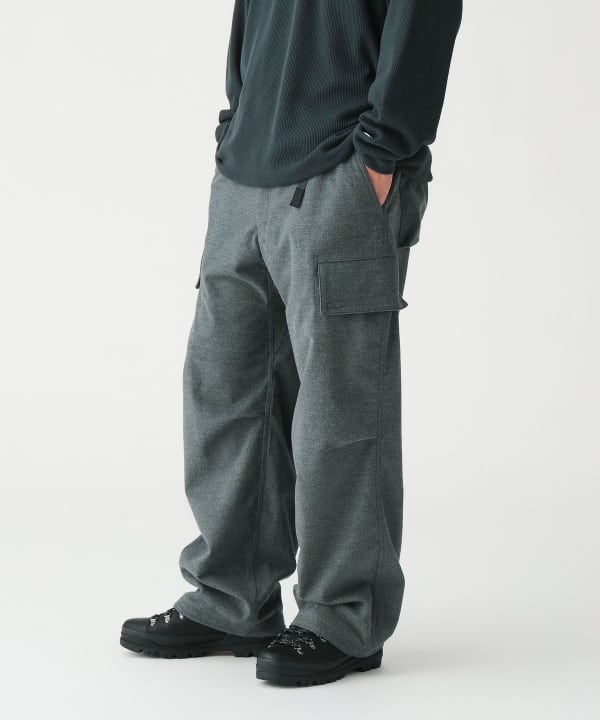 Gramicci × BEAMS フランネルカーゴパンツの公式商品・広報画像
